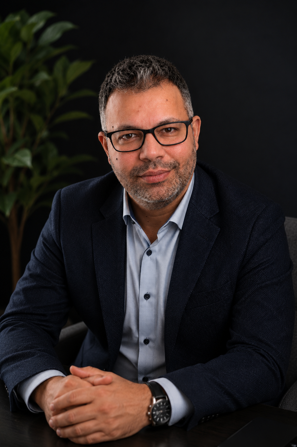 Portrait professionnel de Karim Brixi Gormat, courtier hypothécaire